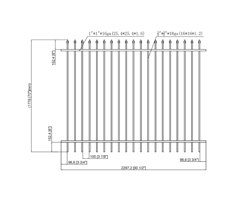 Steel Panels & Gates