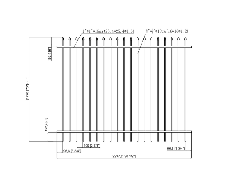 Steel Panels & Gates