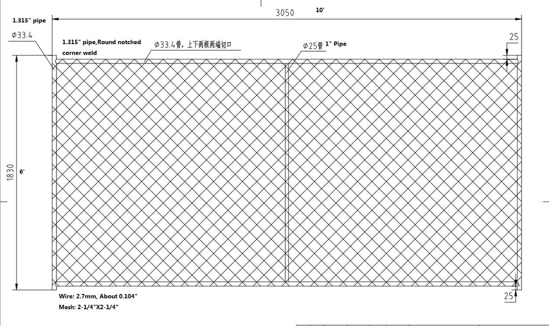 Temporary Chain Link Panels & Stands