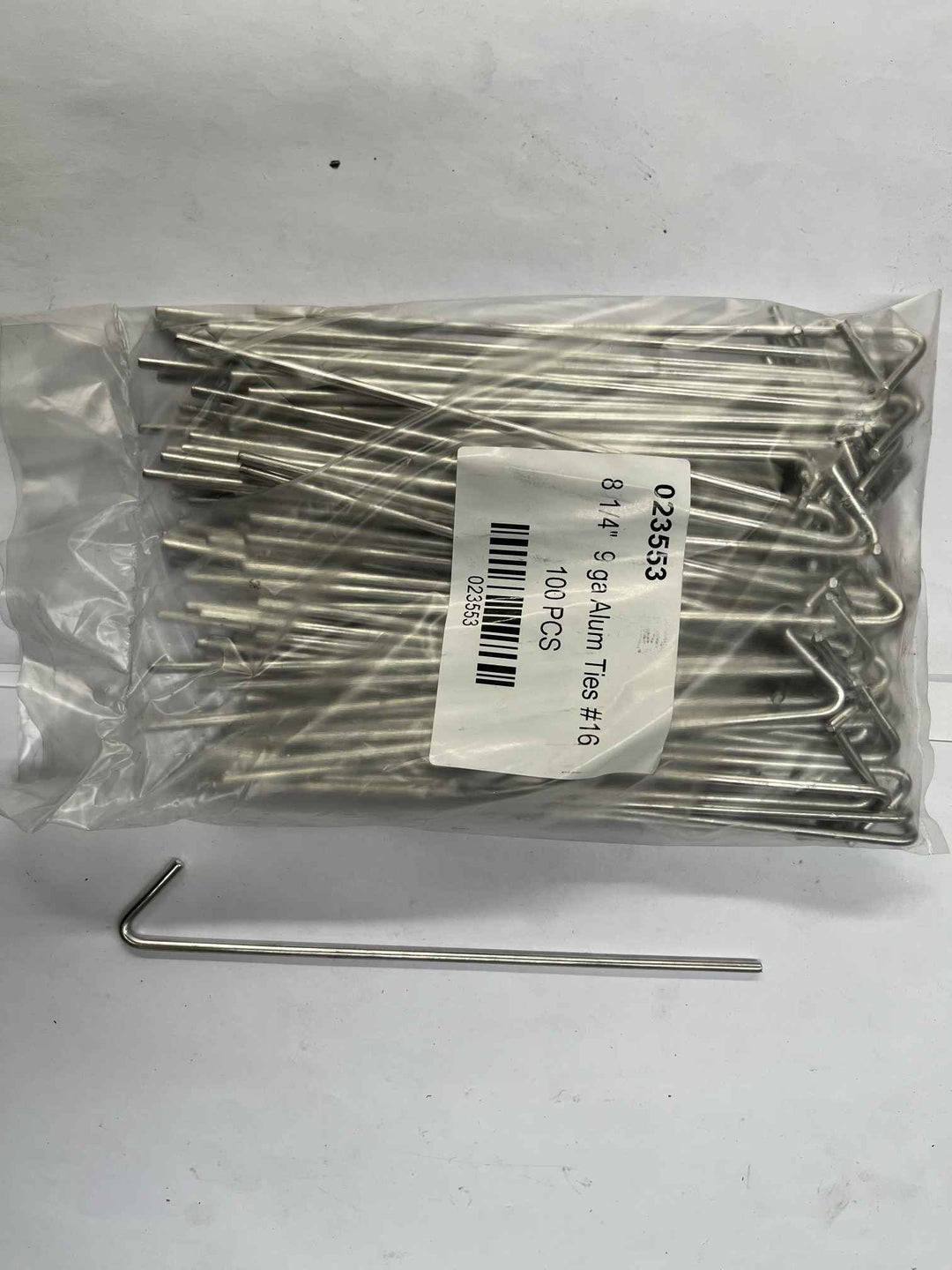 Aluminum and Steel Ties