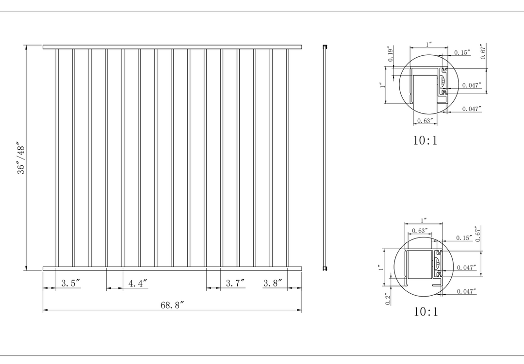 Aluminum Panels & Gates