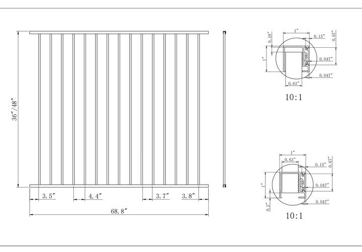 Aluminum Panels & Gates