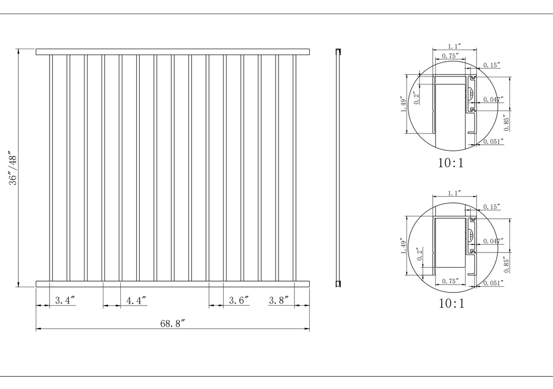 Aluminum Panels & Gates