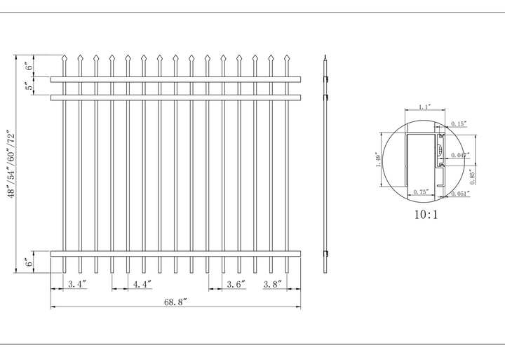 Aluminum Panels & Gates