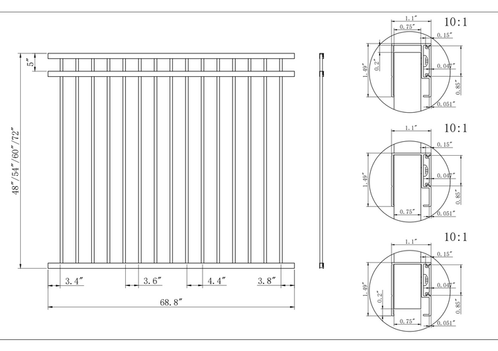 Aluminum Panels & Gates